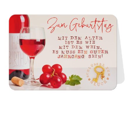 Gl�ckwunschkarte zum Geburtstag