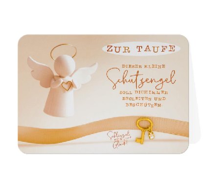 Gl�ckwunschkarte zur Taufe