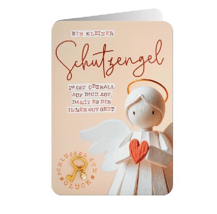 Gl�ckwunschkarte Schutzengel