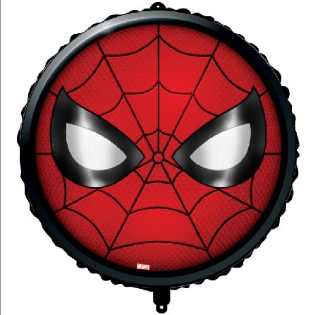 Folienballon Spiderman Face