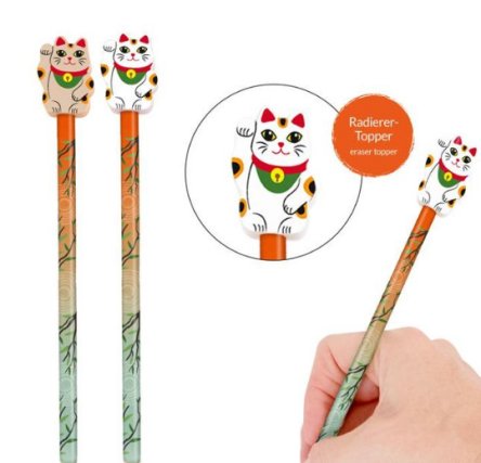 Lucky Cat - Glckskatze Stift