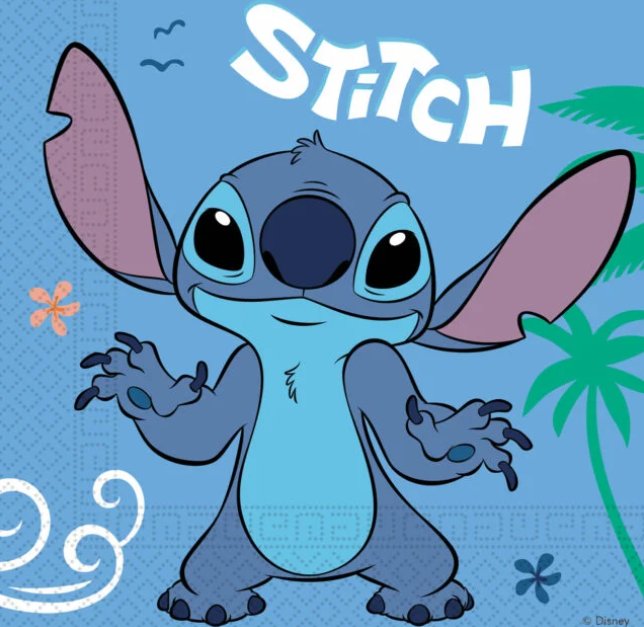 Servietten Stitch und Angel, 20 Stck