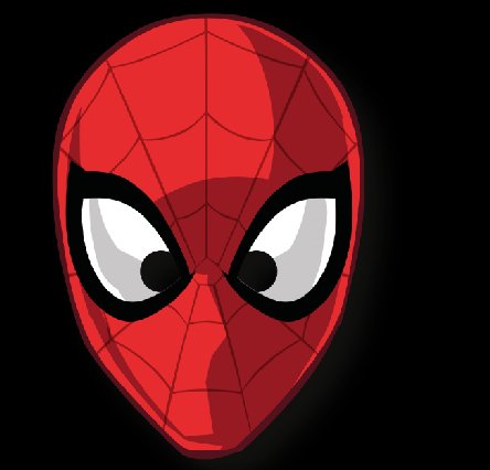 Spiderman Papiermasken, 6 Stck