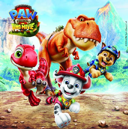 Paw Patrol DINO Movie Servietten