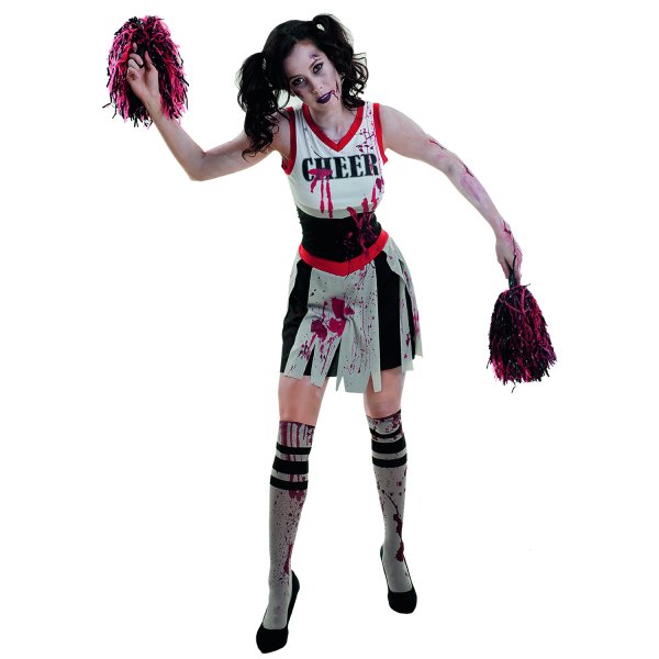 Cheerleader Zombie Verkleidung, L