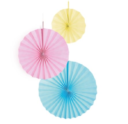 Dekofcher Pastell im 3er Set