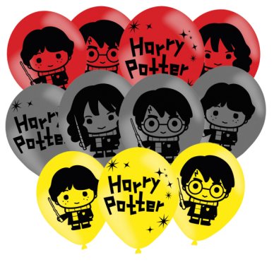 Harry Potter Latexballons, 6 Stck
