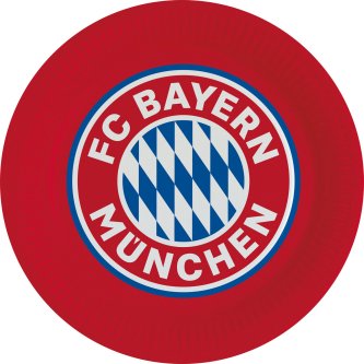 FC Bayern Mnchen Teller, 8 Stck