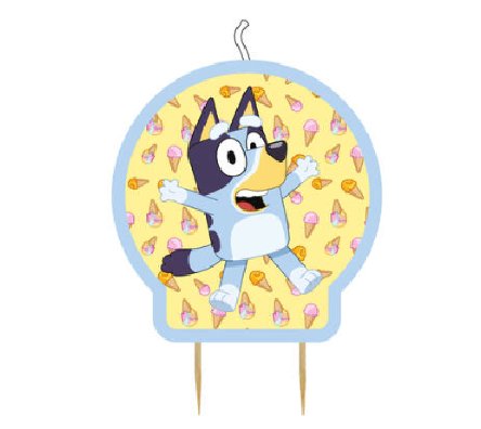 Tortenkerze Bluey