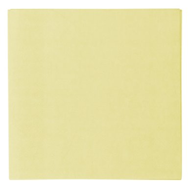 Papier Servietten Pastell gelb, 20 Stck