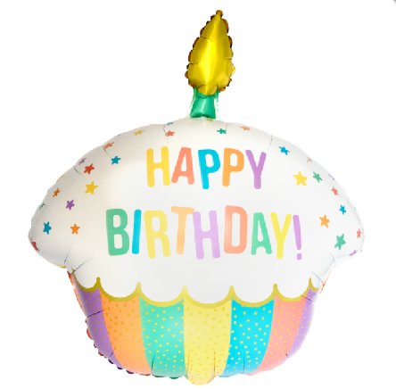 Geburtstag Ballon als Kuchen