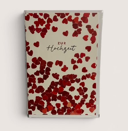 Gl�ckwunschkarte zur Hochzeit