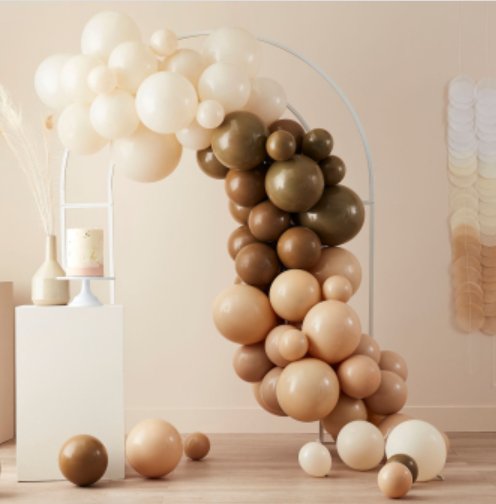 Ballonbogen Bausatz - Caramel