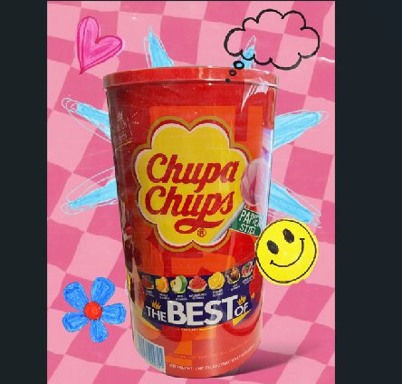 Chupa Chups Best of Lutscher-Dose