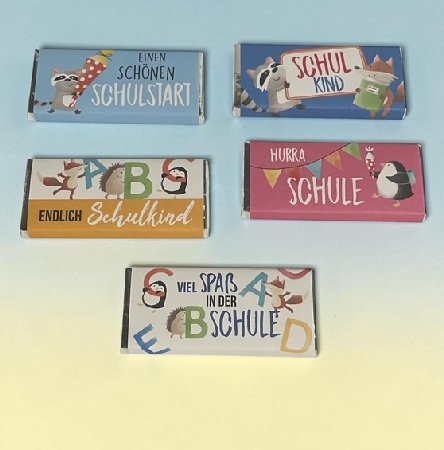 Schulanfang Schokolade, 18g