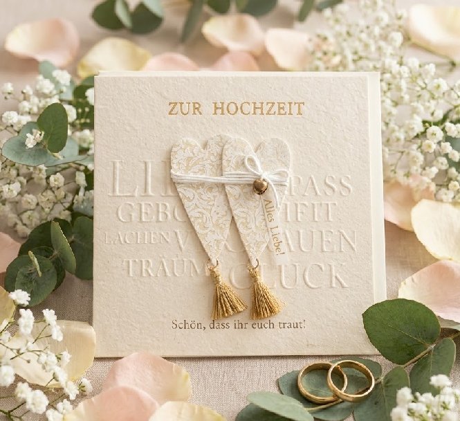 Hochzeitskarte Karte zur Hochzeit