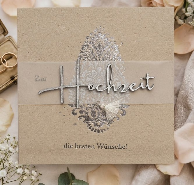 Hochzeitskarte Karte zur Hochzeit