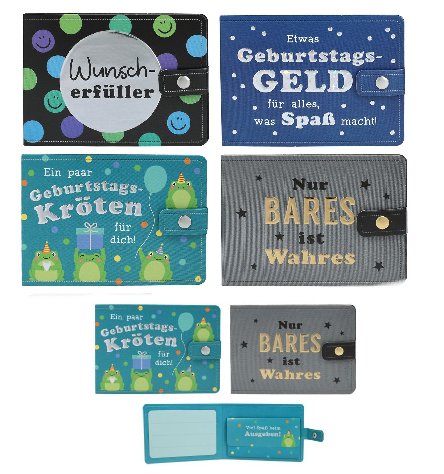 Wunscherf�ller Geldb�rse aus Papier