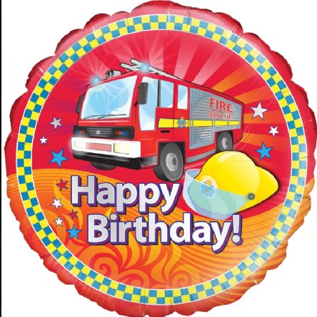 Folienballon Feuerwehr