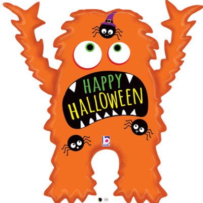 Folienballon Halloween Monster, 79 cm