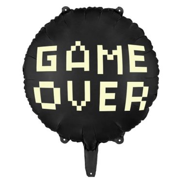 Folienballon Game Over, 45 cm