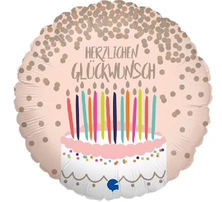 Herzlichen Gl�ckwunsch Ballon