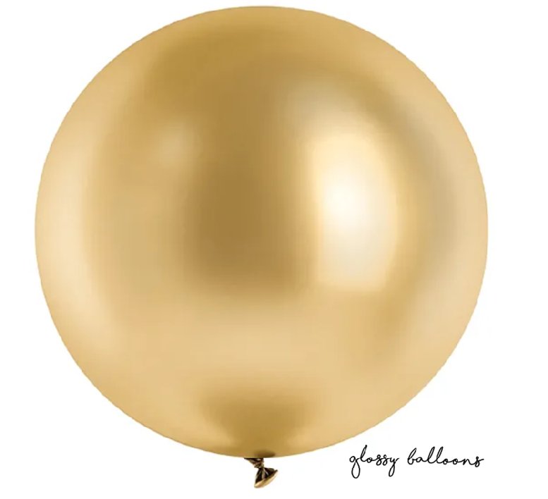 Riesenballon - � 100cm - Glossy - Gold