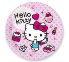 Pappteller Hello Kitty Party Pink