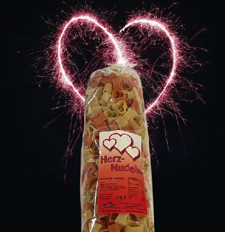 Herznudeln, 250g