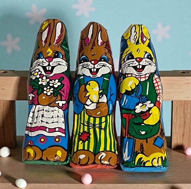 Schoko Osterhasen Set, 140-tlg.