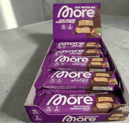More Protein Bar Milky Hazelnut, 1 St�ck