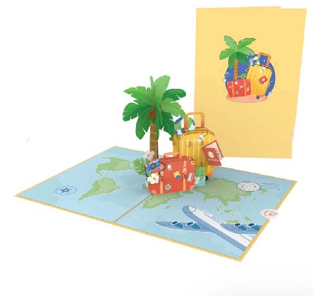 Pop-Up Karte Gute Reise