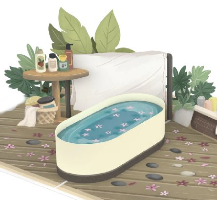 Pop-Up Karte Wellness