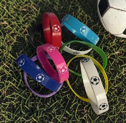 Fu�ball Armband, 20 St�ck