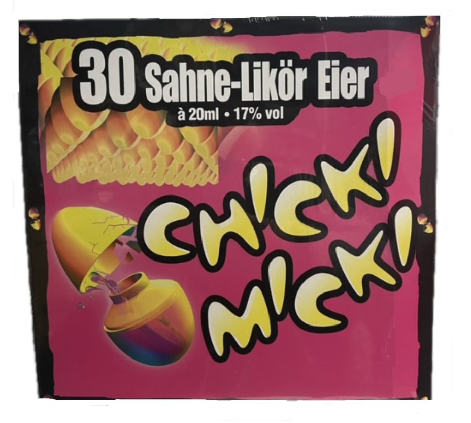 Chicki-Micki Whisky Sahne Ei, 1 Stck