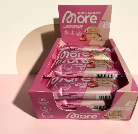 More Protein Satisbites Erdbeere