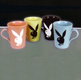 Playboy-Keramik Kaffeebecher, pink