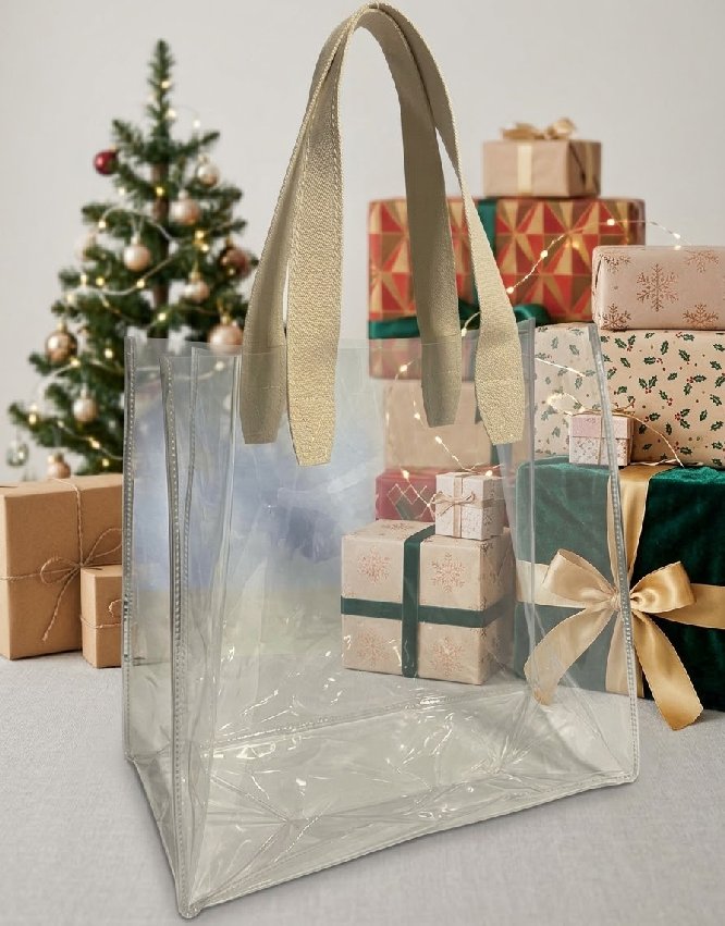 Geschenkt�te durchsichtig mit Henkel